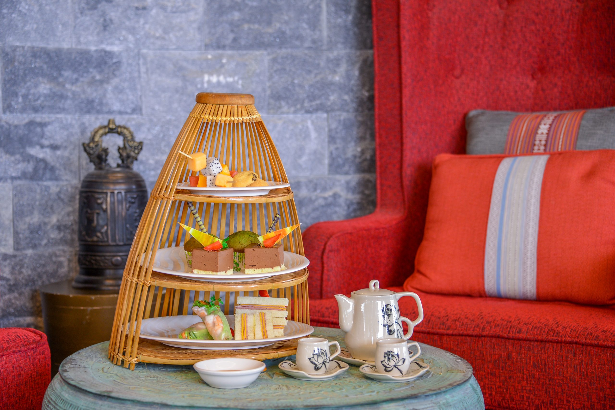 enjoy afternoon tea set at bar 67 or golf cafe