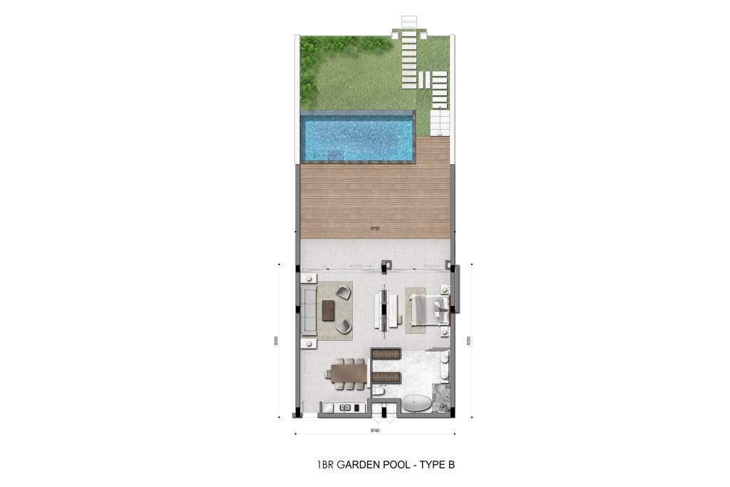 One_Bedroom_Garden_Pool_AN_Floor_Plan