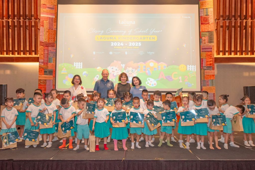 On June 5th, Laguna Lăng Cô Kindergarten held its 2024–2025 school year graduation ceremony