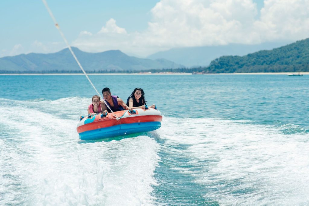 Water sports at Vietnam golf resort Laguna Lang Co