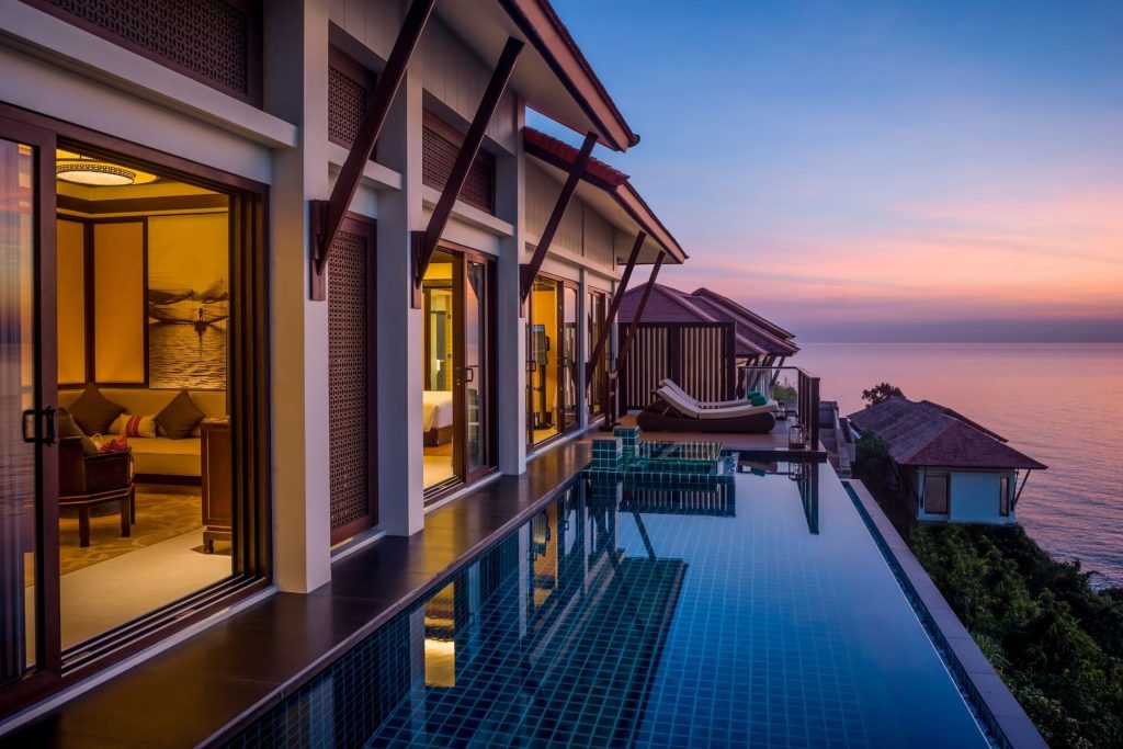 Private pool villa in Vietnam golf resort Laguna Lang Co