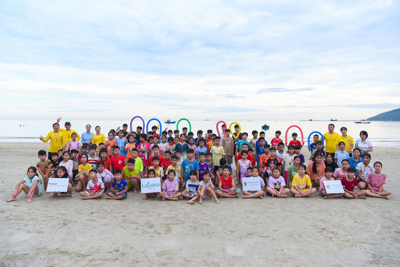 Chương Trình Phòng Chống Đuối Nước  cho học sinh địa phương 2025 tại Laguna Lăng Cô