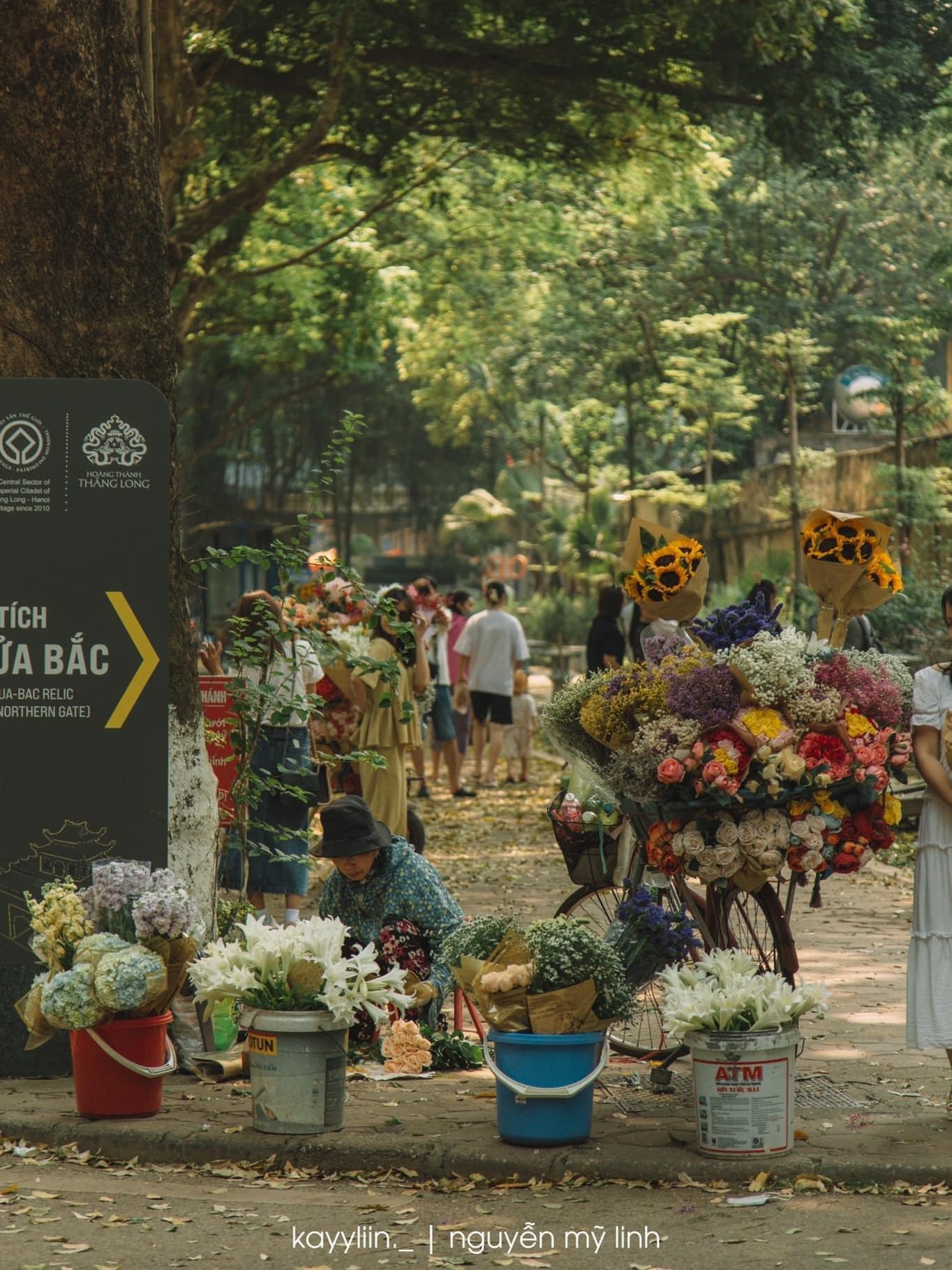 Busy streets of the Old Quarter, a top spot for Vietnam travel