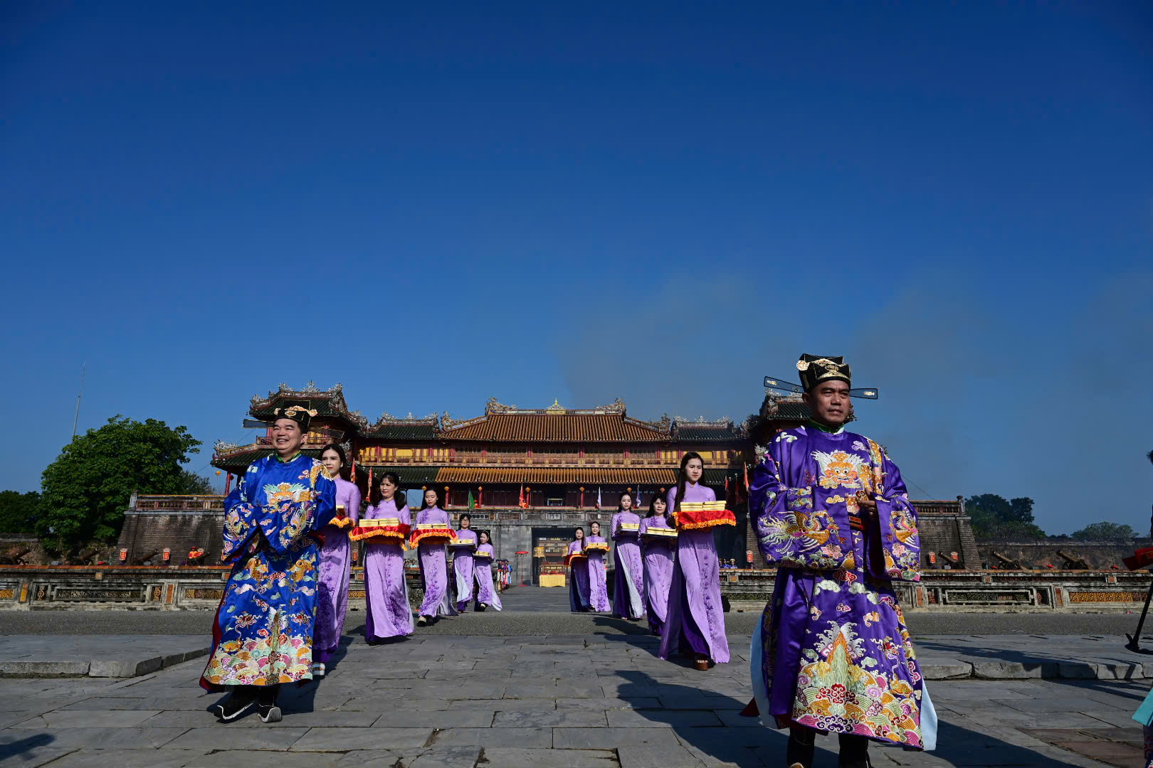 Cùng với việc công bố chương trình Festival Huế (Hue Festival) 2026, thành phố Huế tổ chức Lễ hội sân khấu hóa tái hiện lễ Ban Sóc triều Nguyễn