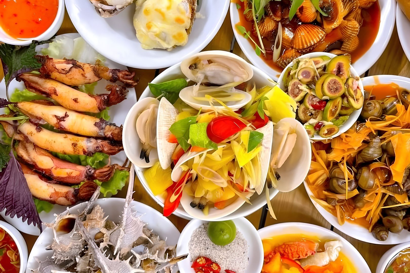 Hải sản Đà Nẵng tươi ngon