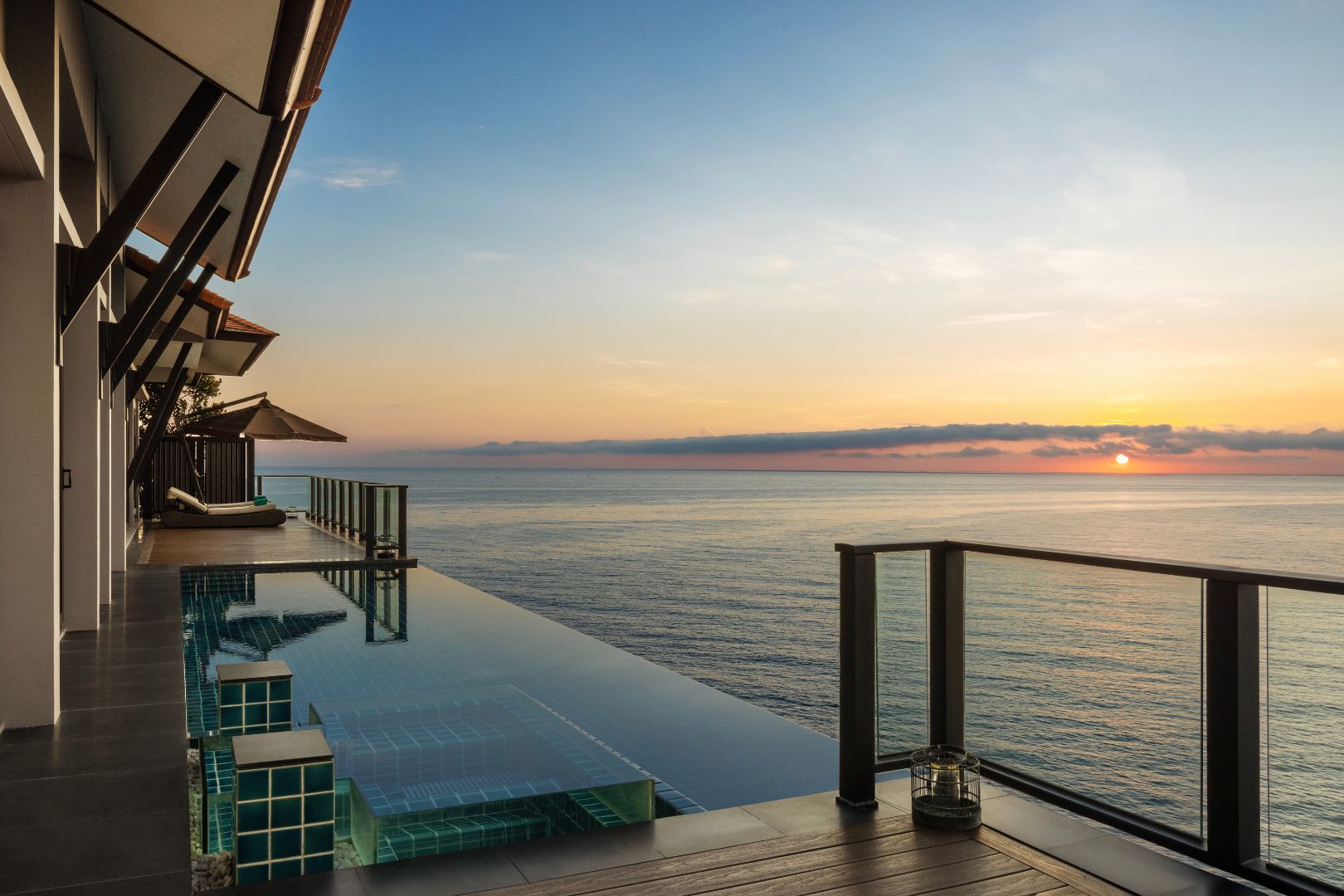 Private pool villas at Banyan Tree Lăng Cô overlooking Central Vietnam's natural landscape