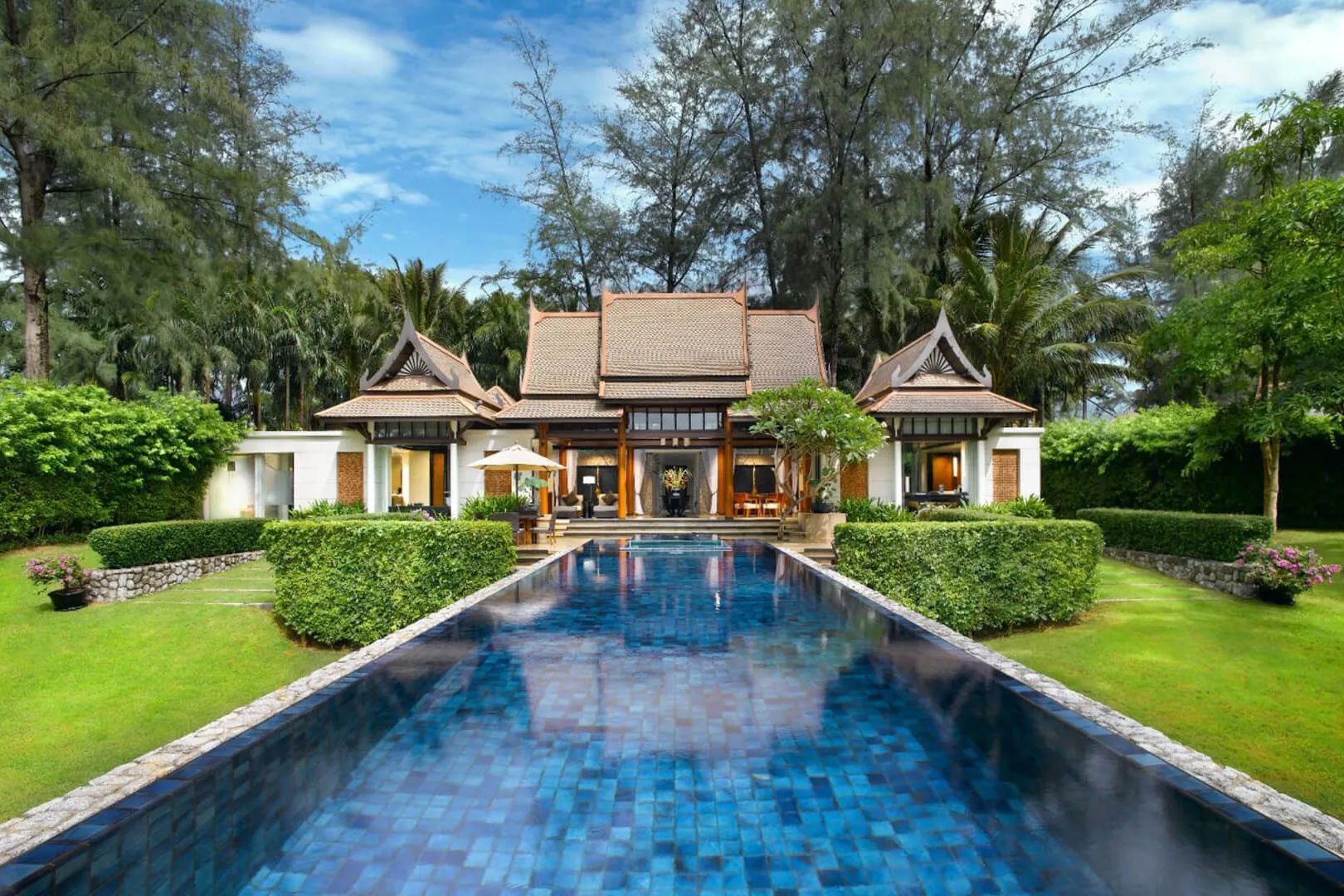 Banyan Tree Residences luxury villa with private pool and tropical surroundings