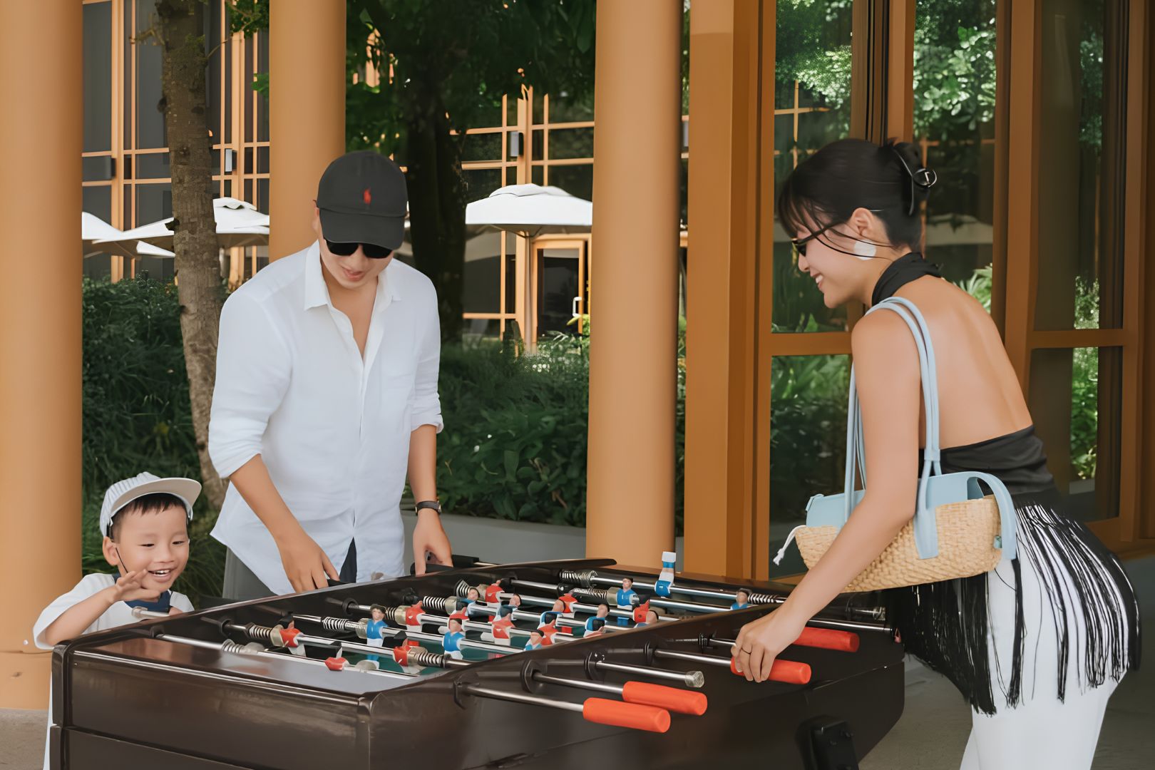 Angsana Laguna Lăng Cô indoor games room with family-friendly activities