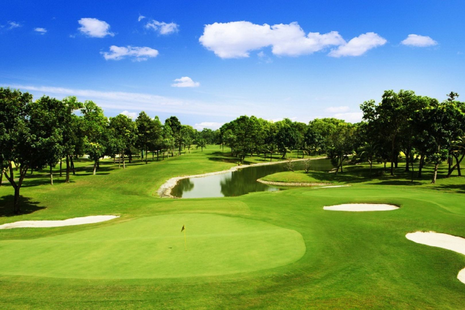 Vietnam Golf & Country Club driving range in Long Binh, Ho Chi Minh City