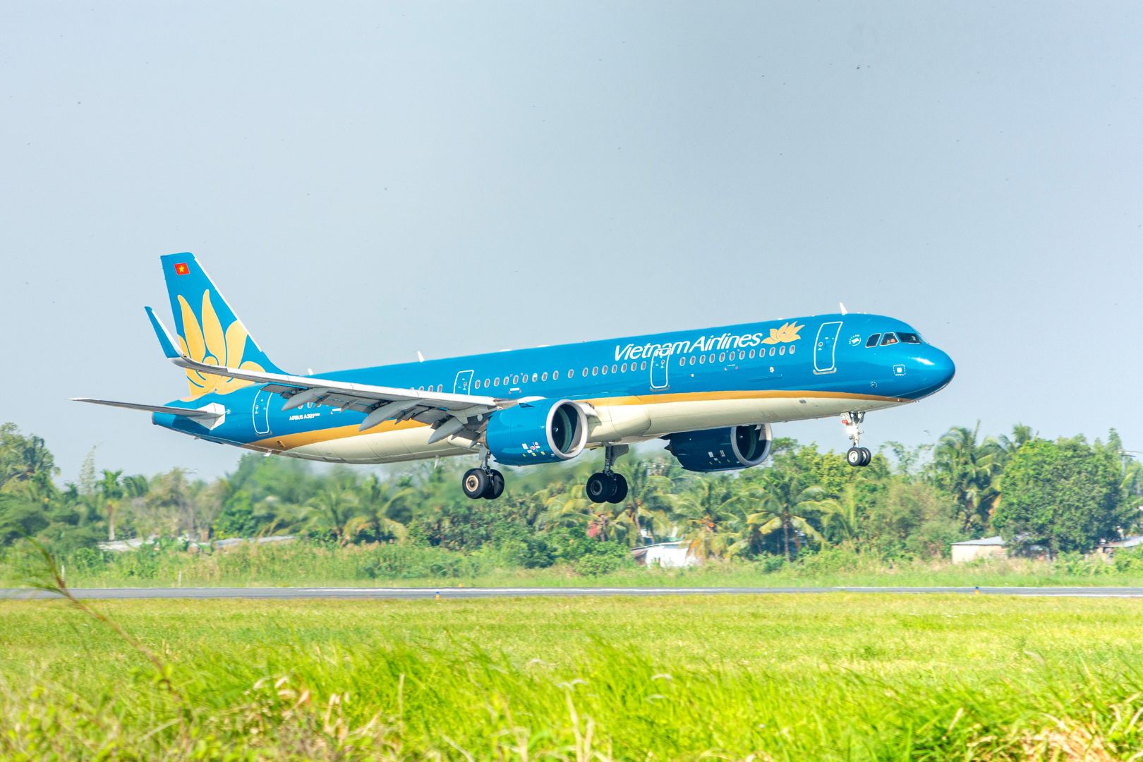 Đường bay Đà Nẵng – Singapore được Vietnam Airlines khai thác bằng máy bay Airbus A321